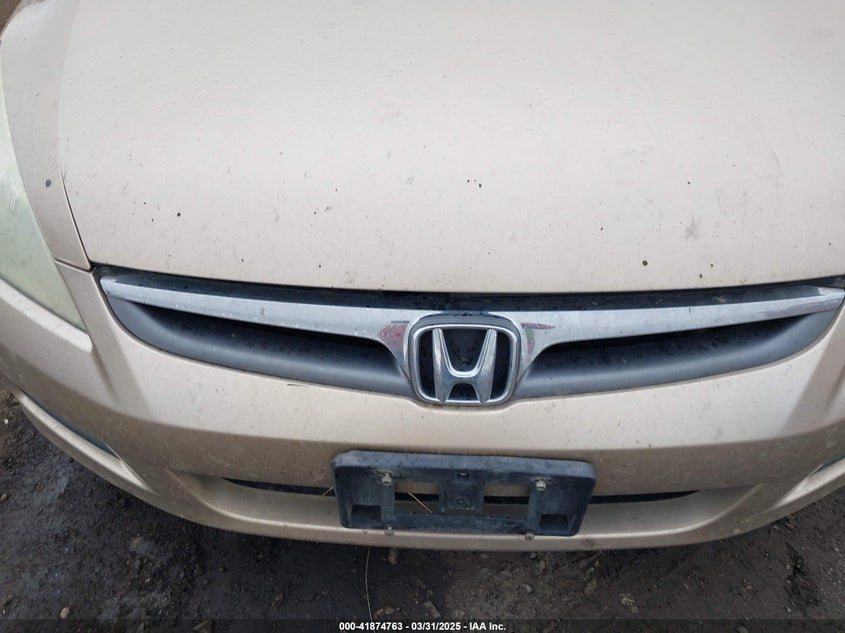 2006 HONDA ACCORD VIN: 1HGCM66836A028218