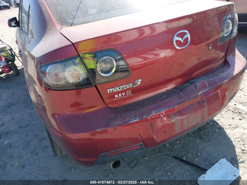 2008 Mazda Mazda3 I Touring Value VIN: JM1BK32F881163491 Lot: 41874872