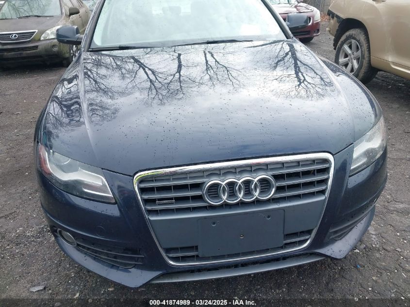 2012 Audi A4 2.0T Premium VIN: WAUFFAFL8CN012806 Lot: 41874989