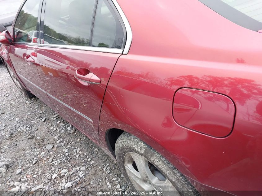 2006 Acura Rl 3.5 VIN: JH4KB16556C007155 Lot: 41875031