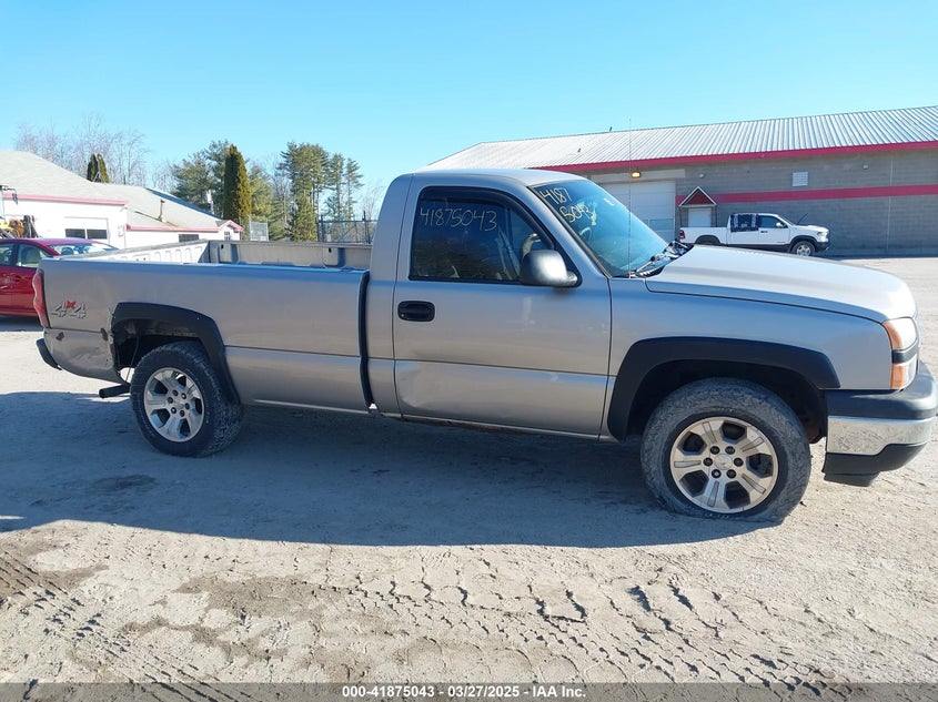 2006 CHEVROLET SILVERADO 1500 VIN: 3GCEK14VX6G180393