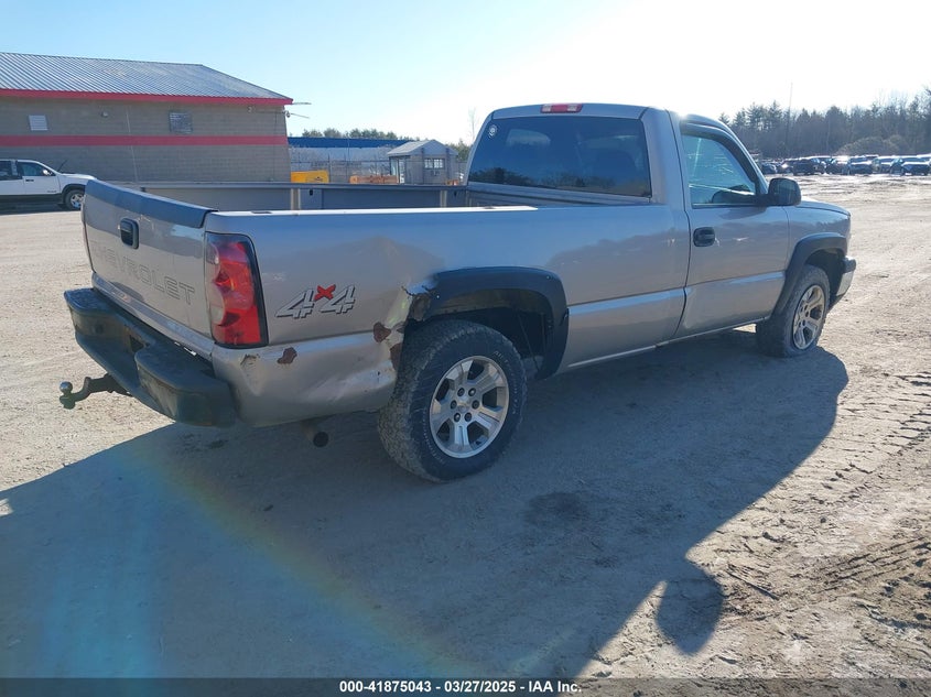 2006 CHEVROLET SILVERADO 1500 VIN: 3GCEK14VX6G180393