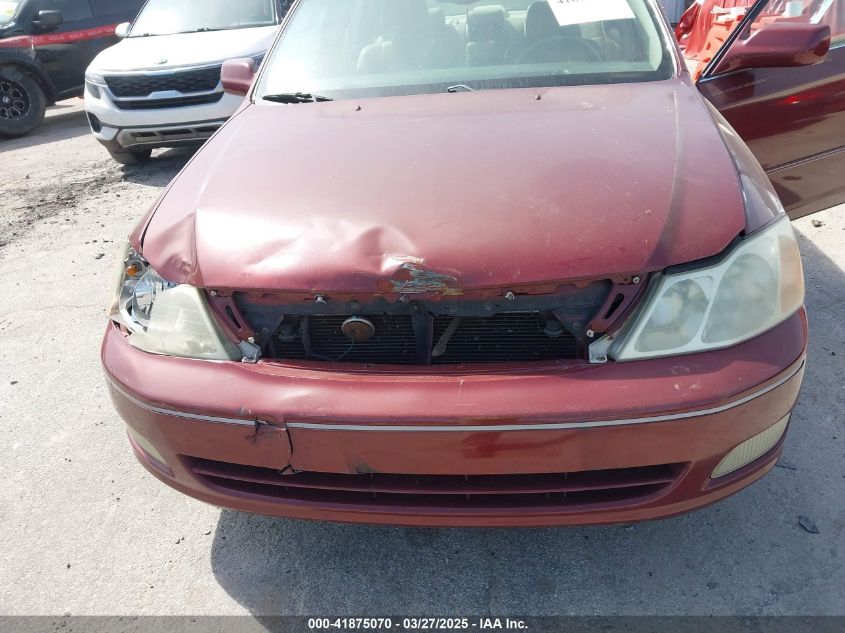 2002 Toyota Avalon Xls VIN: 4T1BF28B92U249221 Lot: 41875070