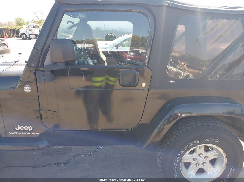 2005 Jeep Wrangler X VIN: 1J4FA39S35P372731 Lot: 41875121