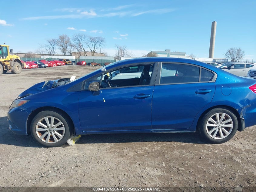 2012 HONDA CIVIC VIN: 19XFB2F90CE300378