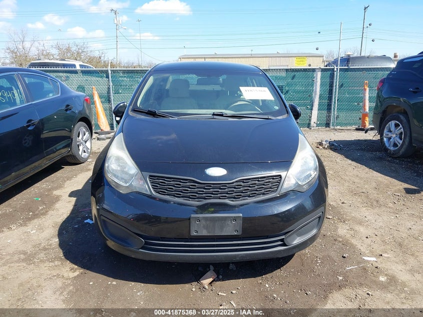 2013 KIA RIO VIN: KNADM4A39D6210988