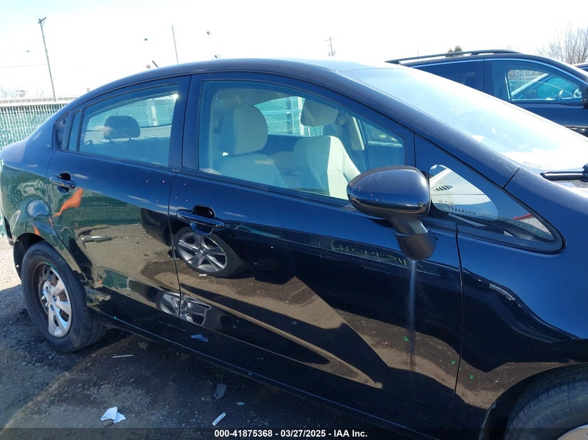 2013 KIA RIO VIN: KNADM4A39D6210988