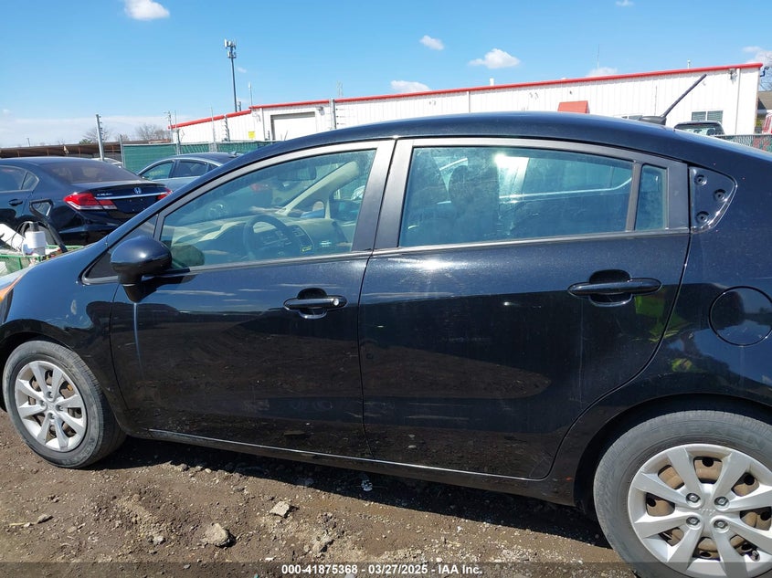 2013 KIA RIO VIN: KNADM4A39D6210988