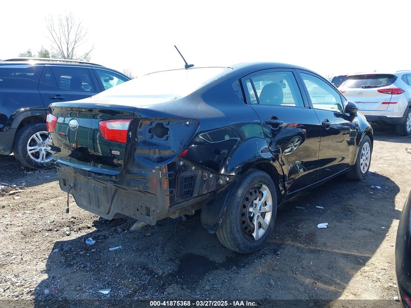 2013 KIA RIO VIN: KNADM4A39D6210988