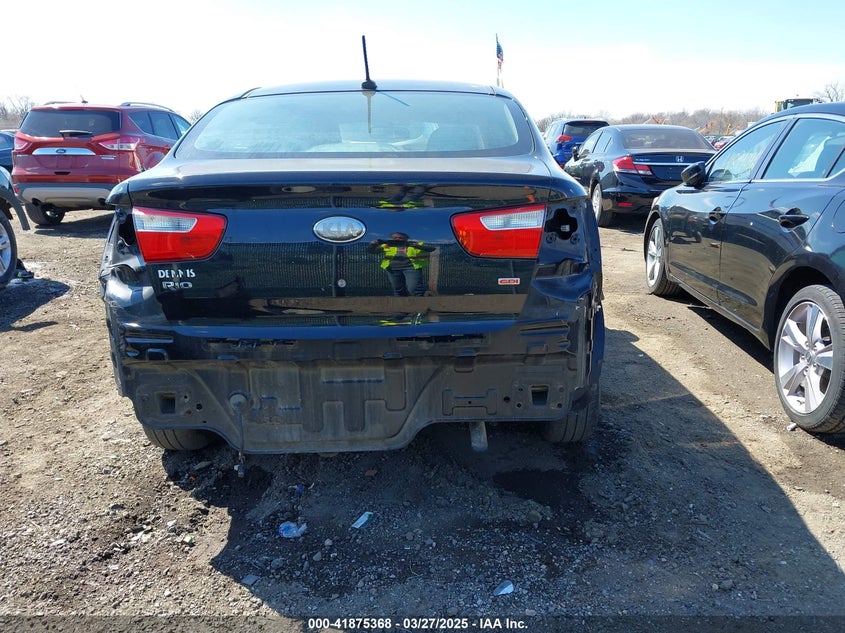 2013 KIA RIO VIN: KNADM4A39D6210988