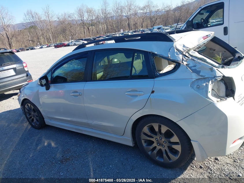 2014 SUBARU IMPREZA 2.0I SPORT LIMITED - JF1GPAR68E8235249