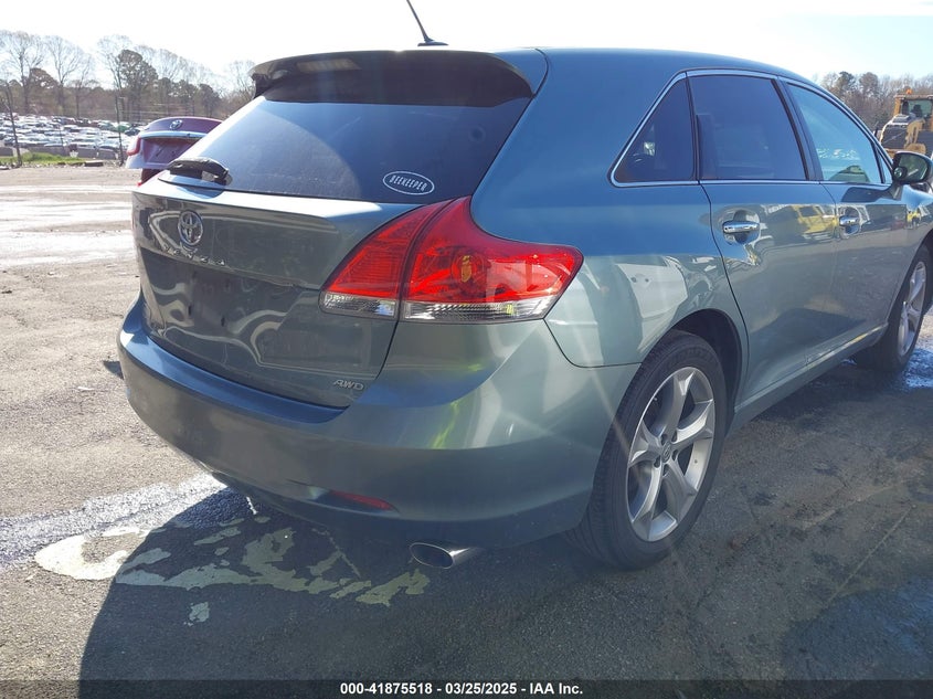 2009 TOYOTA VENZA VIN: 4T3BK11A59U007731