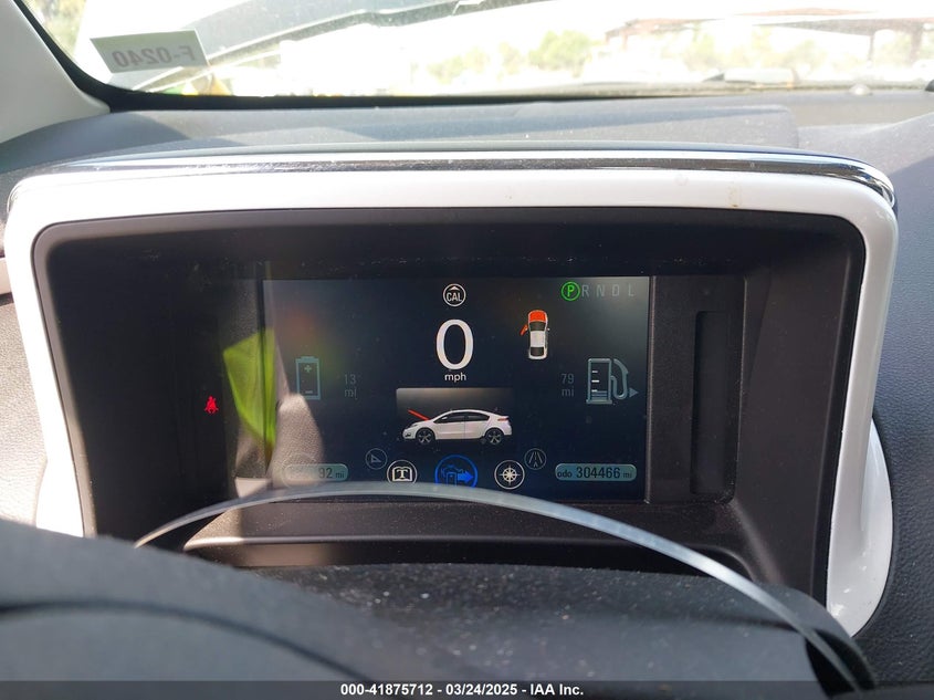 2013 Chevrolet Volt VIN: 1G1RA6E40DU111447 Lot: 41875712