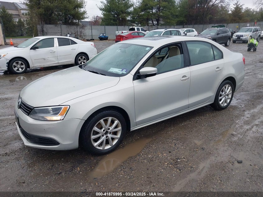 2011 VOLKSWAGEN JETTA VIN: 3VWDZ7AJ4BM387236