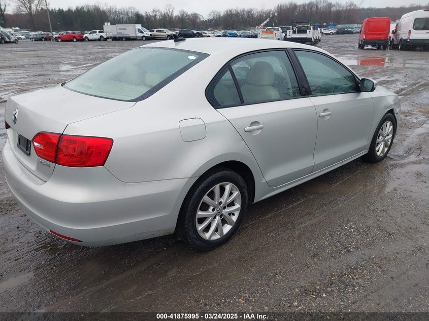 2011 VOLKSWAGEN JETTA VIN: 3VWDZ7AJ4BM387236