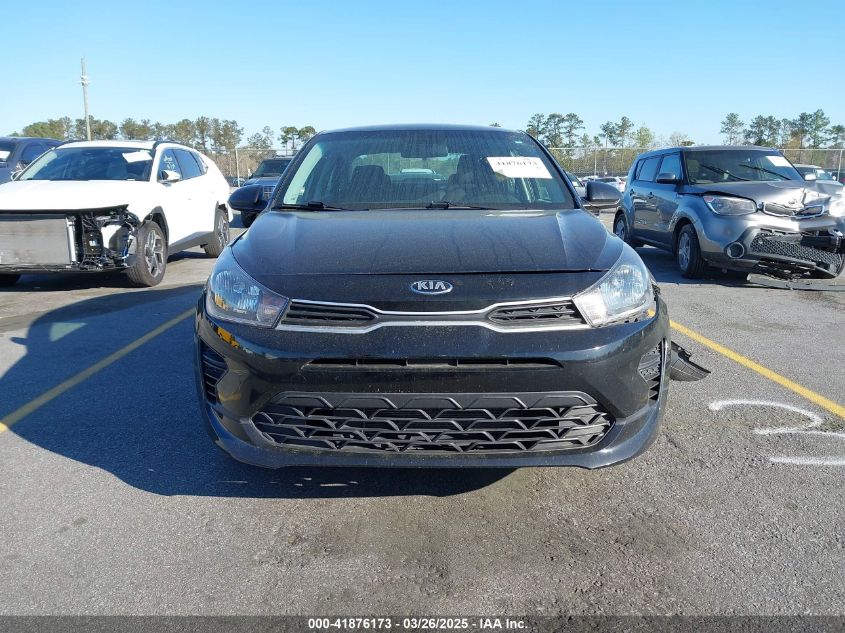 2021 Kia Rio Lx VIN: 3KPA24AD9ME395011 Lot: 41876173