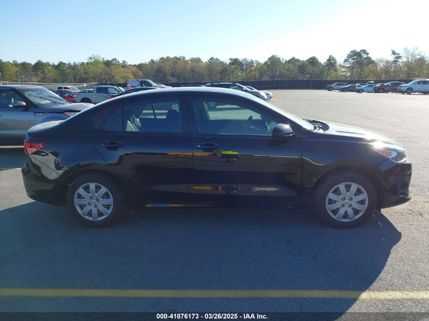 2021 Kia Rio Lx VIN: 3KPA24AD9ME395011 Lot: 41876173