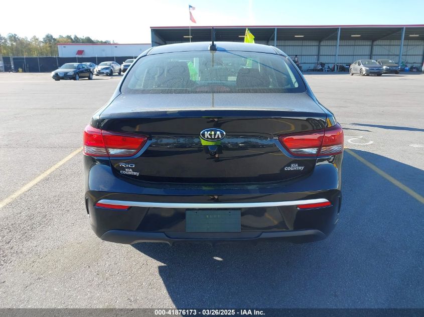 2021 Kia Rio Lx VIN: 3KPA24AD9ME395011 Lot: 41876173