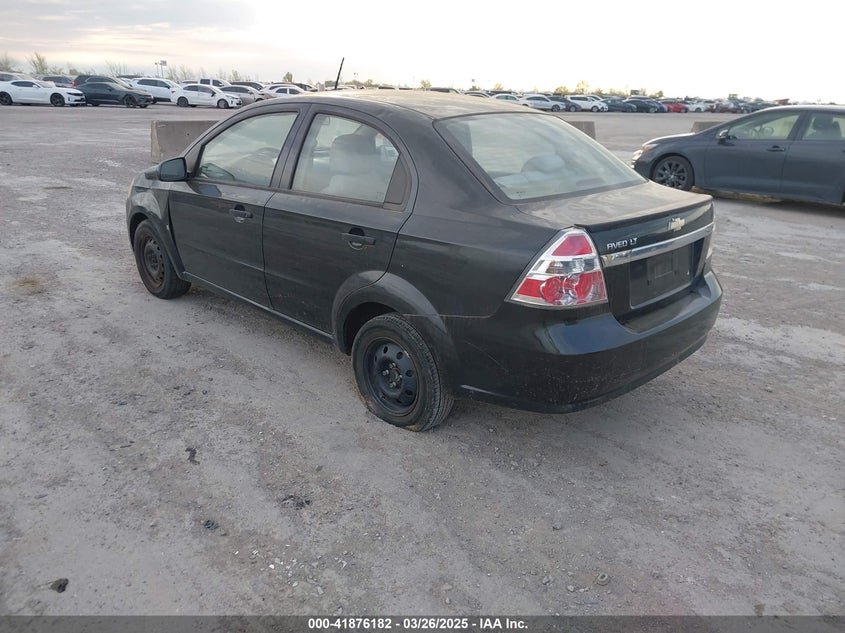 2009 CHEVROLET AVEO VIN: KL1TD56E09B626562
