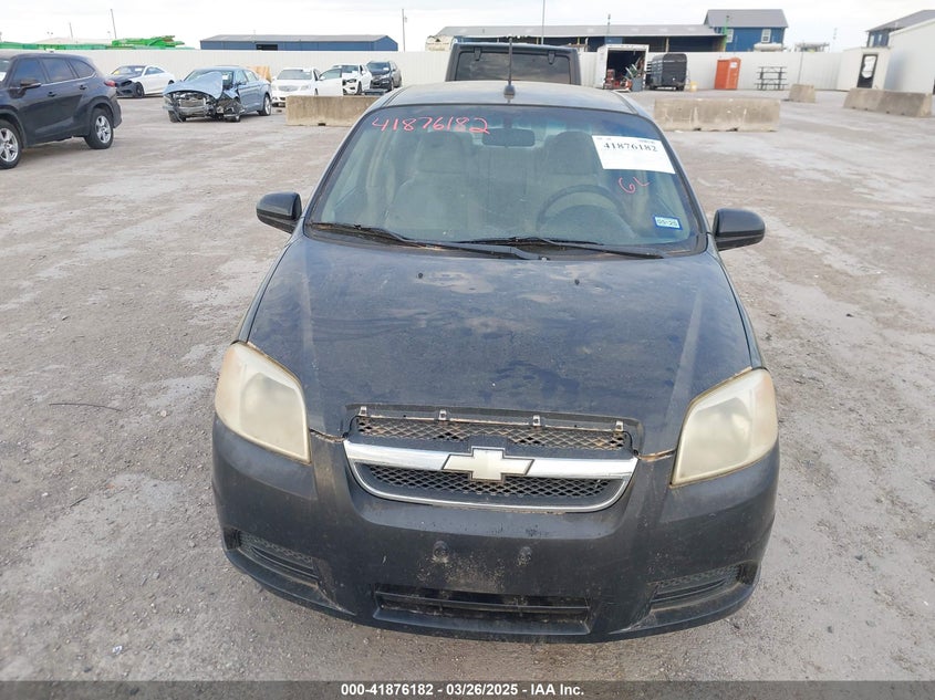 2009 CHEVROLET AVEO VIN: KL1TD56E09B626562