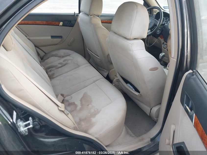 2009 CHEVROLET AVEO VIN: KL1TD56E09B626562