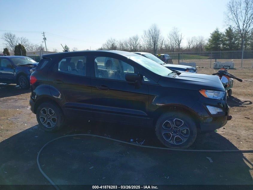 2022 FORD ECOSPORT S - MAJ6S3FL8NC465225
