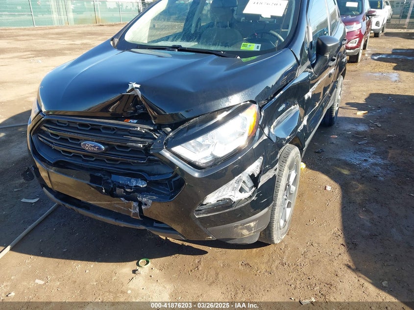 2022 FORD ECOSPORT S - MAJ6S3FL8NC465225