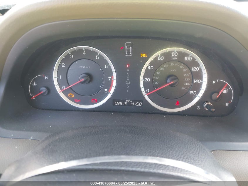 2009 HONDA ACCORD VIN: 1HGCP36899A006881