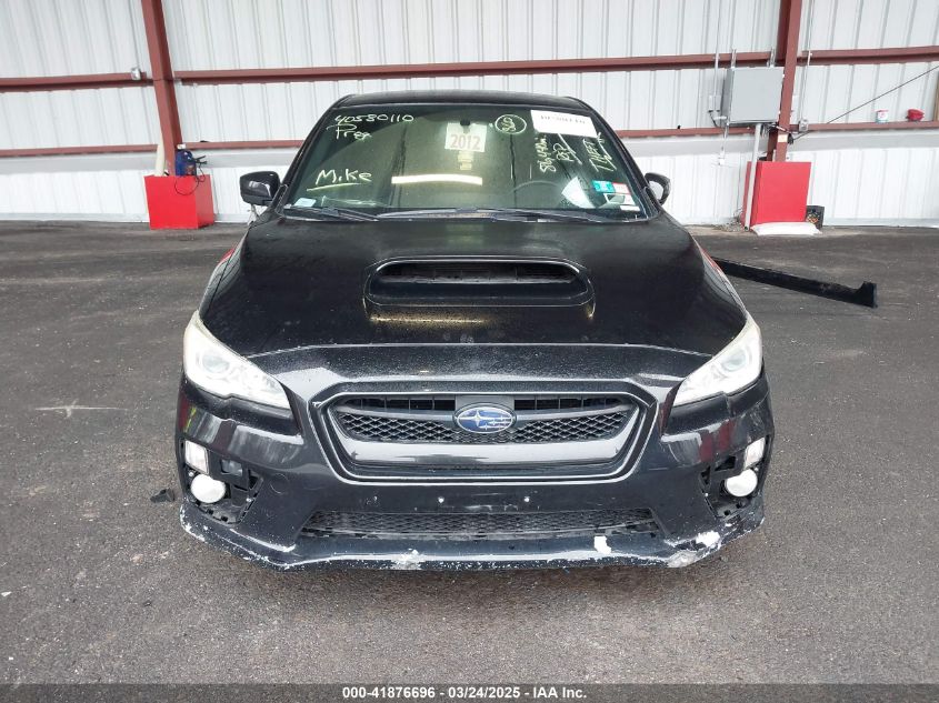 2016 Subaru Wrx VIN: JF1VA1B6XG9801296 Lot: 41876696