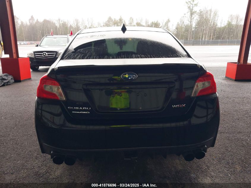 2016 Subaru Wrx VIN: JF1VA1B6XG9801296 Lot: 41876696