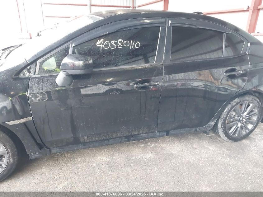 2016 Subaru Wrx VIN: JF1VA1B6XG9801296 Lot: 41876696