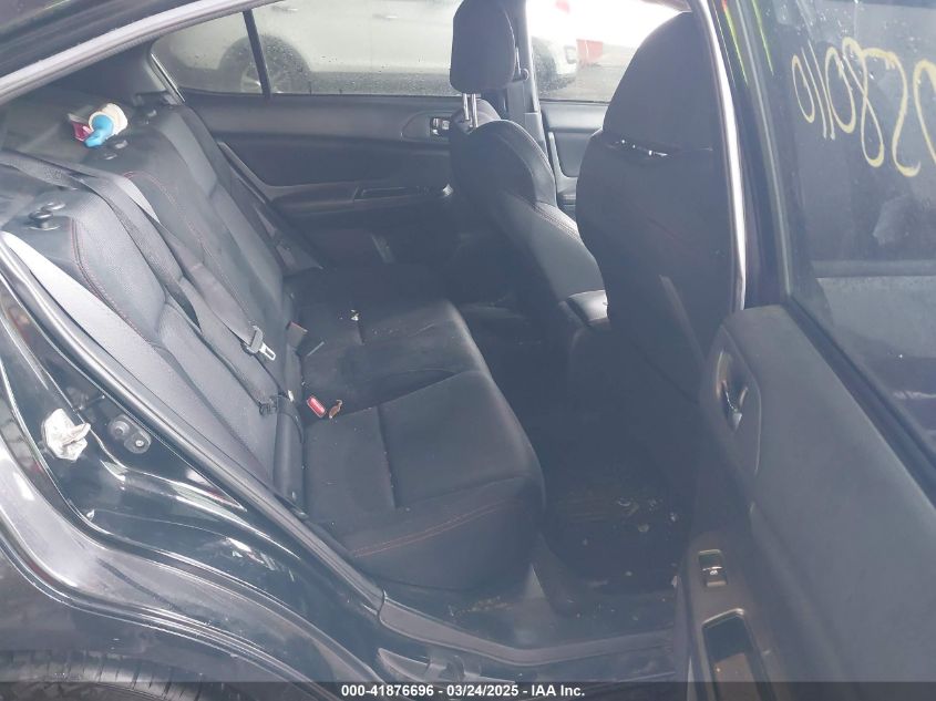 2016 Subaru Wrx VIN: JF1VA1B6XG9801296 Lot: 41876696