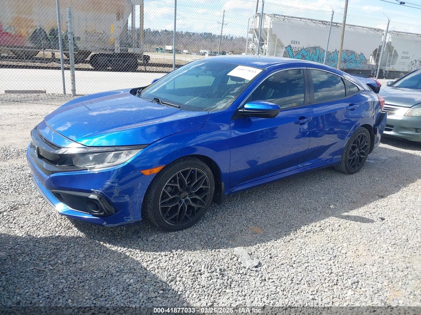 2019 HONDA CIVIC VIN: 2HGFC2F87KH554243