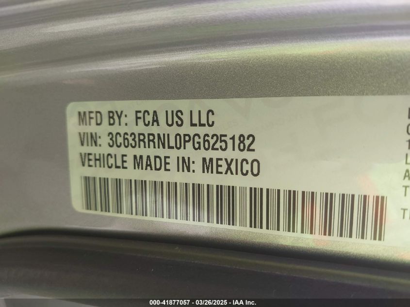 2023 Ram 3500 - 3C63RRNL0PG625182