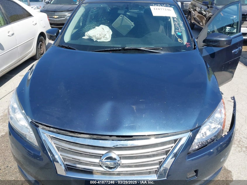 2014 NISSAN SENTRA VIN: 1N4AB7AP2EN852644