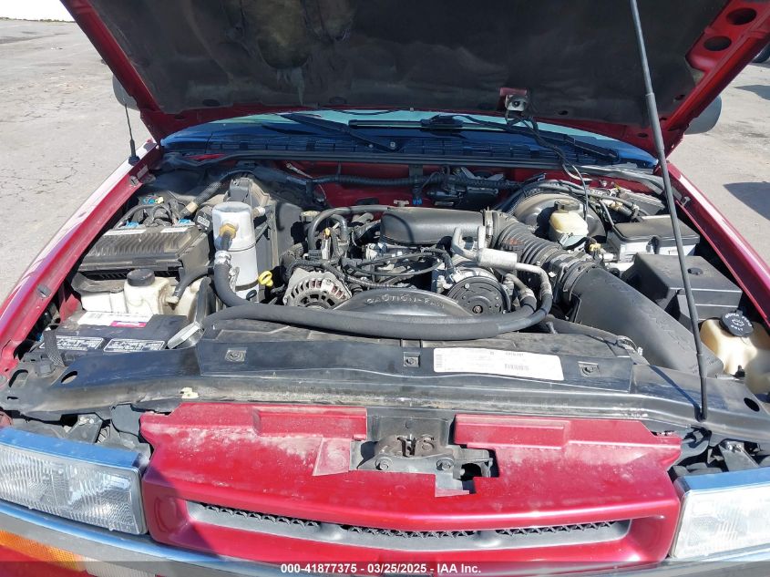 1999 Chevrolet Blazer Lt VIN: 1GNDT13W8X2178923 Lot: 41877375