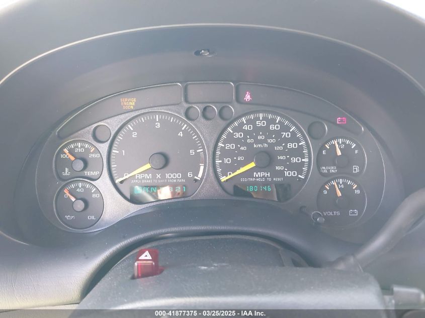 1999 Chevrolet Blazer Lt VIN: 1GNDT13W8X2178923 Lot: 41877375