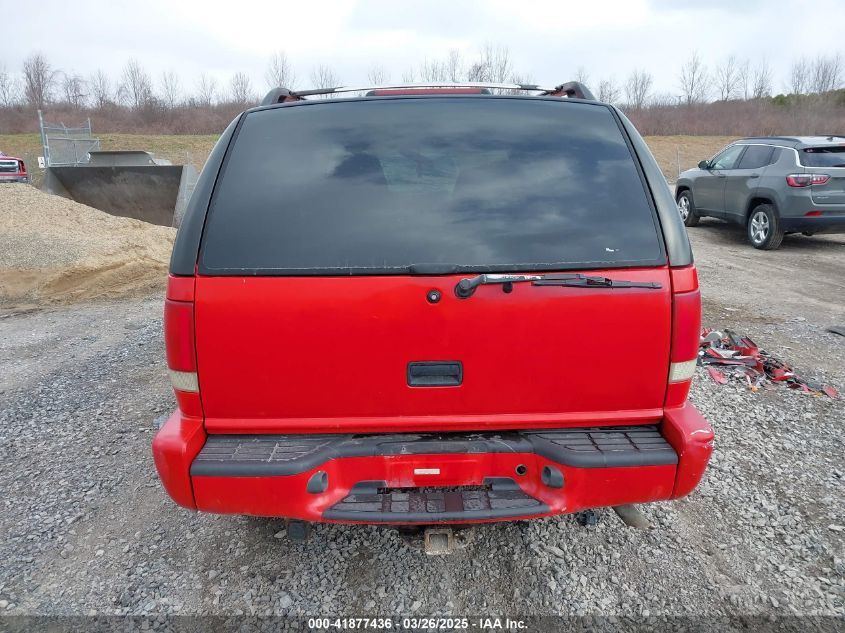 2000 Chevrolet Blazer Ls VIN: 1GNDT13W1Y2342269 Lot: 41877436