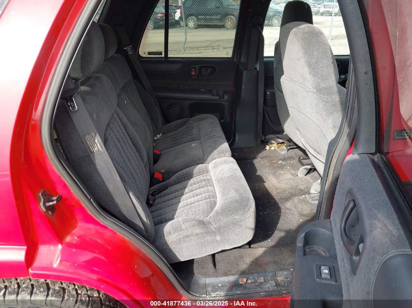 2000 Chevrolet Blazer Ls VIN: 1GNDT13W1Y2342269 Lot: 41877436