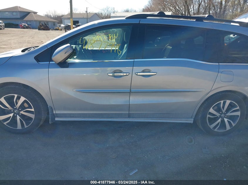 VIN: 5FNRL6H96JB004853 2018 HONDA ODYSSEY ELITE