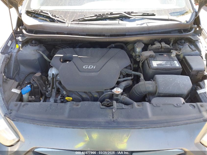 2012 Hyundai Accent Gls VIN: KMHCU4AE5CU122221 Lot: 41877966