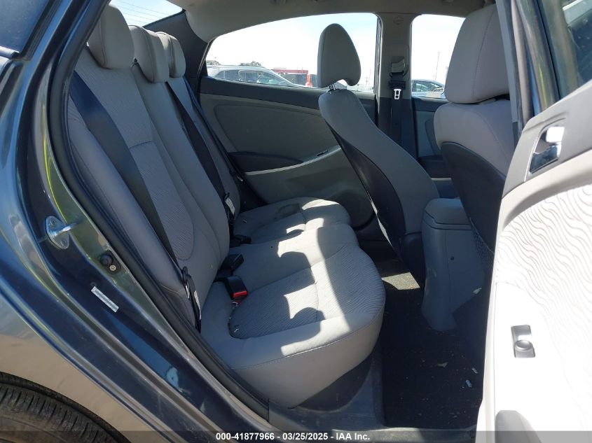 2012 Hyundai Accent Gls VIN: KMHCU4AE5CU122221 Lot: 41877966