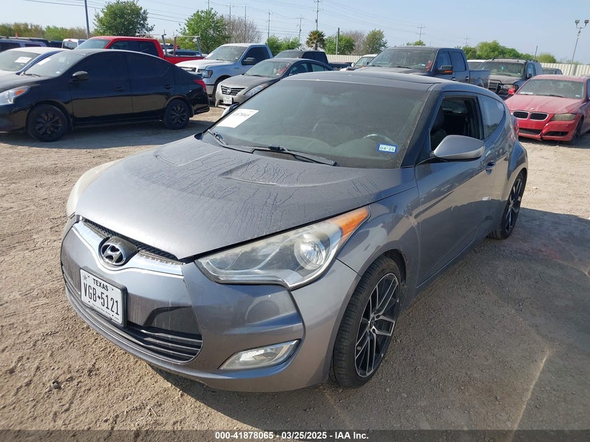 2013 HYUNDAI VELOSTER VIN: KMHTC6AD2DU158889