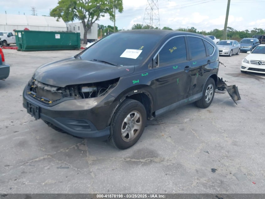 2013 HONDA CR-V LX - 5J6RM3H35DL038057