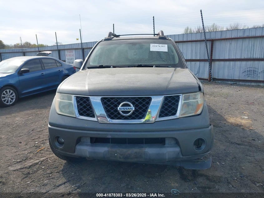 2006 NISSAN FRONTIER VIN: 1N6AD07U96C466919