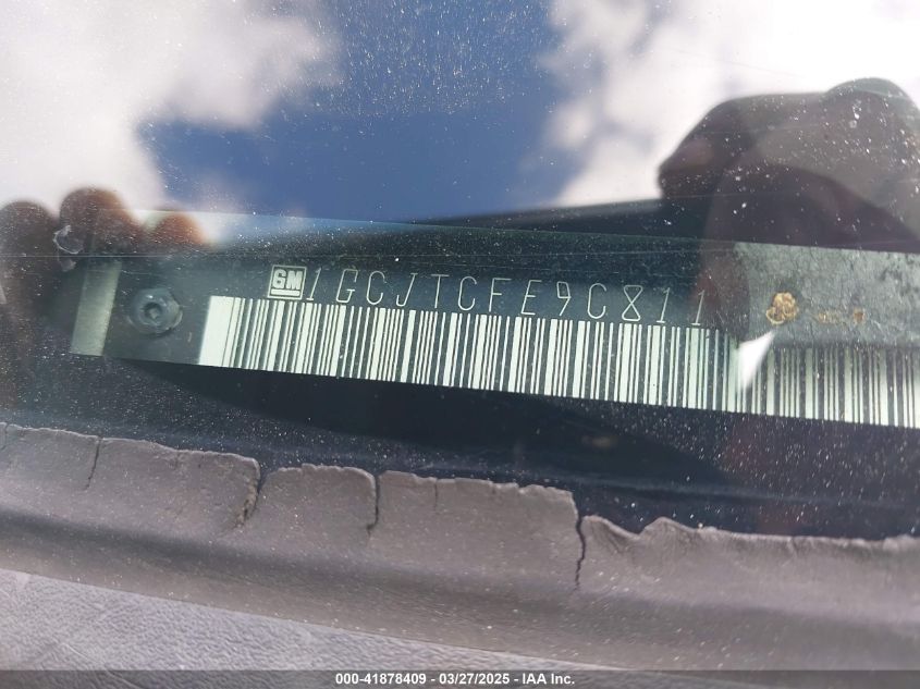 2012 Chevrolet Colorado 1Lt VIN: 1GCJTCFE9C8116920 Lot: 41878409