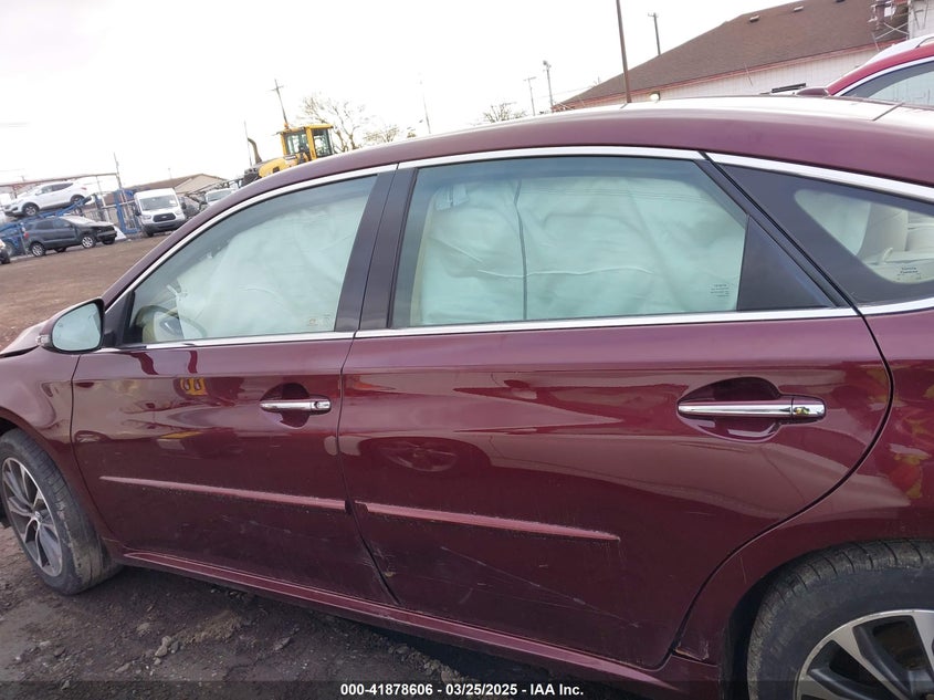 2018 TOYOTA AVALON VIN: 4T1BK1EB7JU287832