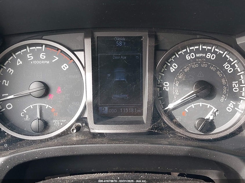 2016 TOYOTA TACOMA VIN: 3TMCZ5AN5GM041970