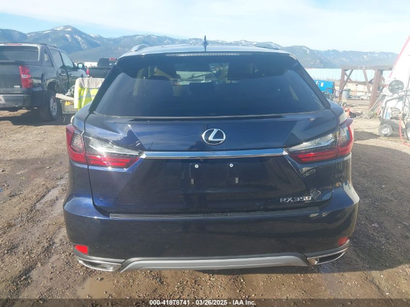 2022 Lexus RX 350 - 2T2HZMDA9NC344583