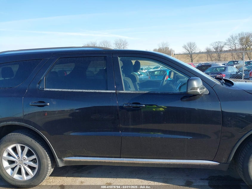 2014 DODGE DURANGO VIN: 1C4RDJAG5EC378110